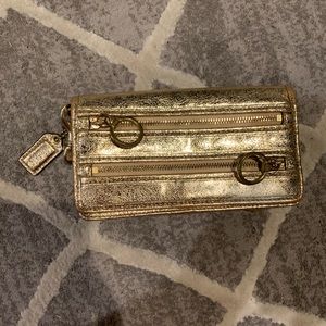 Gold Coach wallet
